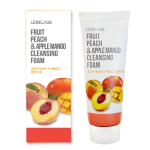 Fruit Peach & Apple Mango Cleansing Foam 100ml